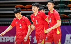 Đa Hải lập cú đúp, tuyển futsal Việt Nam thắng đậm Myanmar ngày ra quân