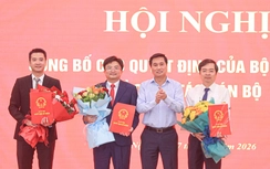 Bộ Xây dựng điều động, bổ nhiệm nhiều cán bộ chủ chốt