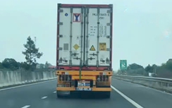 Xe đầu kéo bị tước phù hiệu vẫn hoạt động trên cao tốc TP.HCM - Khánh Hòa