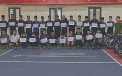 Triệu tập 23 thanh thiếu niên mang hung khí, lạng lách náo loạn đường phố Hải Phòng