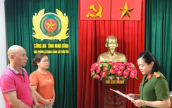 Ninh Bình: Bắt cặp vợ chồng đưa hối lộ làm sổ đỏ để bán đất trả nợ