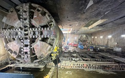 Khám phá công trường ngầm metro Nhổn - ga Hà Nội đang tăng tốc hoàn thiện