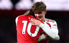 Arsenal hạ Crystal Palace, tài năng trẻ Max Dowman phá kỷ lục Ngoại hạng Anh