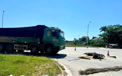 Nghệ An: Xe máy va chạm với ô tô tải, một người tử vong tại chỗ