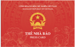 Bộ Văn hóa, Thể thao và Du lịch ban hành quy định về mẫu Thẻ nhà báo mới