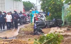 Tai nạn giao thông 29/5: Xe phân khối lớn mất lái lao lên lề đường, 2 người thương vong