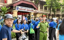 Công an Hà Nội bảo đảm an toàn ngày thi đầu tiên vào lớp 10