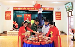Rộn ràng chuẩn bị tết Thiếu nhi ở Trường Sa