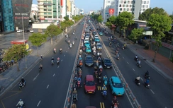 TP.HCM: Dải phân cách tự động trên đường Cộng Hòa có hiệu quả không?