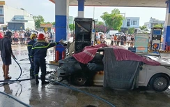 Cháy ô tô tại cây xăng Đà Nẵng: Khởi tố, bắt tạm giam tài xế