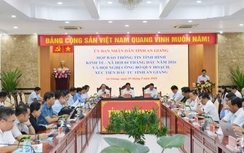 An Giang đánh giá mức độ hoàn thành của người đứng đầu về giải ngân vốn đầu tư công
