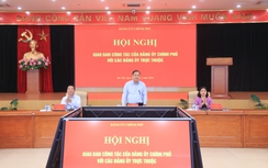 Đảng ủy Chính phủ tăng cường lãnh đạo thực hiện mục tiêu tăng trưởng