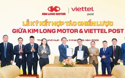 KIM LONG MOTOR và VIETTEL POST bắt tay chiến lược, thúc đẩy hệ sinh thái vận tải xanh