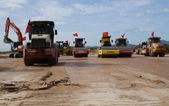 Chạy đua tiến độ trên đại công trường Dự án đường cất hạ cánh số 2 sân bay Phù Cát