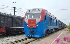 Ga Yên Viên đón tàu container chuyên tuyến đầu tiên từ Tô Châu