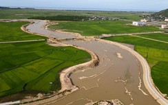 Đại công trường tiêu thoát lũ phía Nam Hà Tĩnh tăng tốc về đích