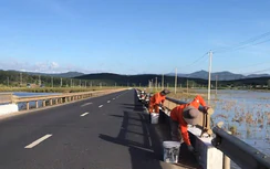 Đường Hồ Chí Minh qua Quảng Ngãi êm thuận sau sửa chữa