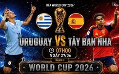 Nhận định, dự đoán tỷ số Uruguay vs Tây Ban Nha (7h ngày 27/6), bảng H World Cup 2026