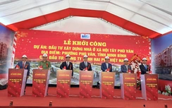 Ninh Bình khởi công dự án nhà ở xã hội 500 căn cho người thu nhập thấp và công nhân