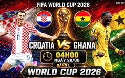 Nhận định, dự đoán tỷ số Croatia vs Ghana (4h ngày 28/6), bảng L World Cup 2026