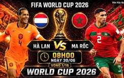 Nhận định, dự đoán tỷ số Hà Lan vs Ma Rốc (8h ngày 30/6), vòng 1/16 World Cup 2026