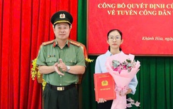 Khánh Hòa tuyển dụng vợ thiếu tá Nguyễn Xuân Hải vào lực lượng công an