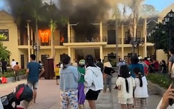 Kịp thời dập tắt đám cháy tại trụ sở làm việc ở Đà Nẵng