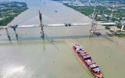 Cầu Phước Khánh nối TP.HCM - Đồng Nai: Tăng tốc thi công, hợp long trong tháng 6