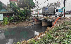 Hà Nội quyết tâm "trị" ô nhiễm nước sông Cầu Bây