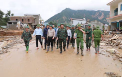 Phó Thủ tướng Hồ Quốc Dũng kiểm tra, chỉ đạo khắc phục hậu quả mưa lũ tại Lai Châu