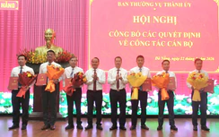 Đà Nẵng bổ nhiệm nhiều cán bộ chủ chốt, có tân Giám đốc Sở Xây dựng