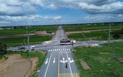 Thông xe 15km đường ven sông Tiền ở Đồng Tháp