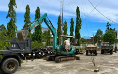 Phát hiện vụ khai thác cát trái phép ở Khánh Hòa, tạm giữ 3 phương tiện