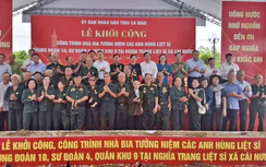 Cà Mau khởi công xây dựng Nhà bia tưởng niệm các Anh hùng liệt sĩ Trung đoàn 10