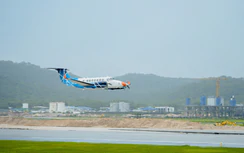 Bay hiệu chuẩn đường băng số 2 sân bay Phú Quốc ở An Giang