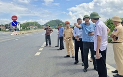 Khảo sát khắc phục nguy cơ mất ATGT tại đường liên kết vùng Thái Nguyên