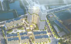 Thi tuyển phương án kiến trúc Tòa nhà thương mại dịch vụ cao tầng tại phường Hà Nam