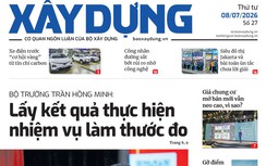 Tin mới nhất, hay nhất trên Báo Xây dựng ngày 8/7/2026