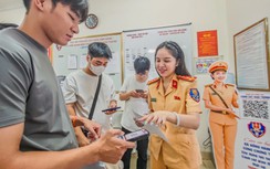 Hà Nội: Người dân đánh giá chất lượng phục vụ của CSGT qua mã QR