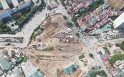 Hà Nội: Công trường nút giao Phạm Tu - đường 70 tăng tốc sau nhiều năm “đắp chiếu”