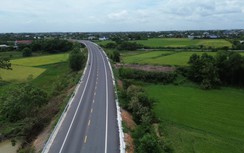 Cận cảnh đường Hồ Chí Minh qua Tây Ninh đang tăng tốc về đích