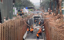 Hà Nội thúc tiến độ các công trình khẩn cấp chống ngập