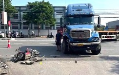 Hai người đi xe máy tử vong sau va chạm xe đầu kéo ở Hải Phòng