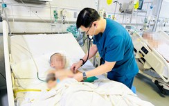 Báo động đỏ cứu bé trai 6 tuổi bị cọc hàng rào xuyên thấu vùng bụng