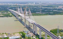 TP.HCM - Đồng Nai: Cầu Phước Khánh bắc qua sông Lòng Tàu đã liền một dải