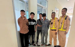 Quảng Ngãi: CSGT bắt hai anh em ruột nghi cướp giật liên tỉnh đang chạy trốn trên QL1