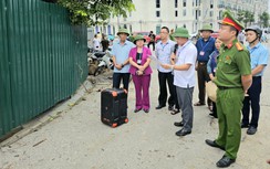 Hà Nội: Phường Phú Thượng cưỡng chế 74 trường hợp vi phạm đất đai