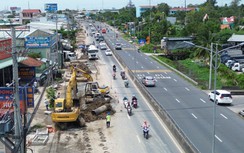 Đồng Tháp: Dự án chống ngập cửa ngõ Mỹ Tho đang thi công ra sao?