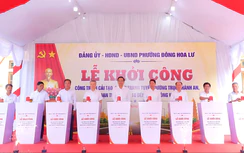Ninh Bình: Khởi công cải tạo tuyến đường trục Khánh An hơn 4,2km, vốn 69 tỷ đồng