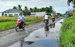 Sửa chữa mặt đường, hệ thống an toàn giao thông trên quốc lộ 63 qua Cà Mau trong tháng 8
